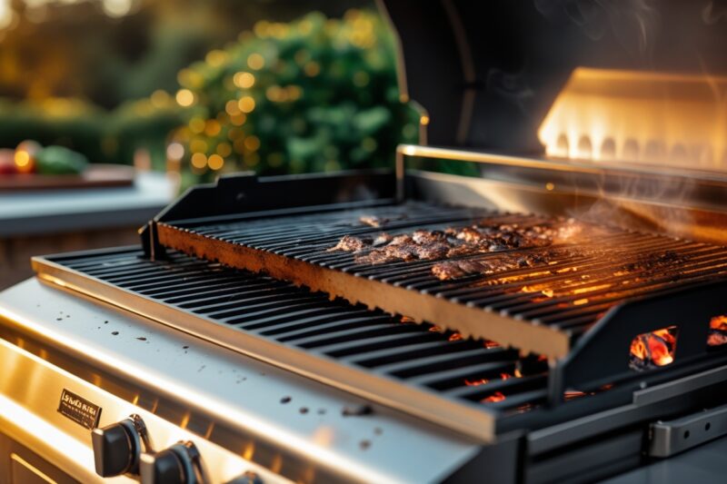 Propane Grills with Cast Iron Grates for Better Sear and Flavor