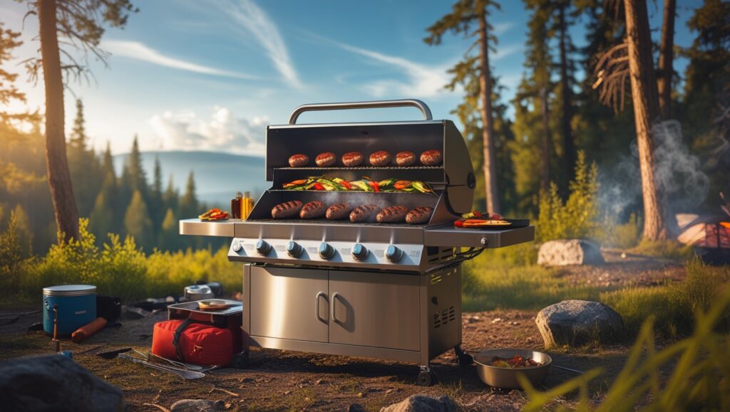 Best Propane Grills for Cooking Multiple Dishes at Once While Camping
