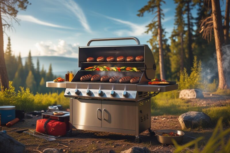 Best Propane Grills for Cooking Multiple Dishes at Once While Camping