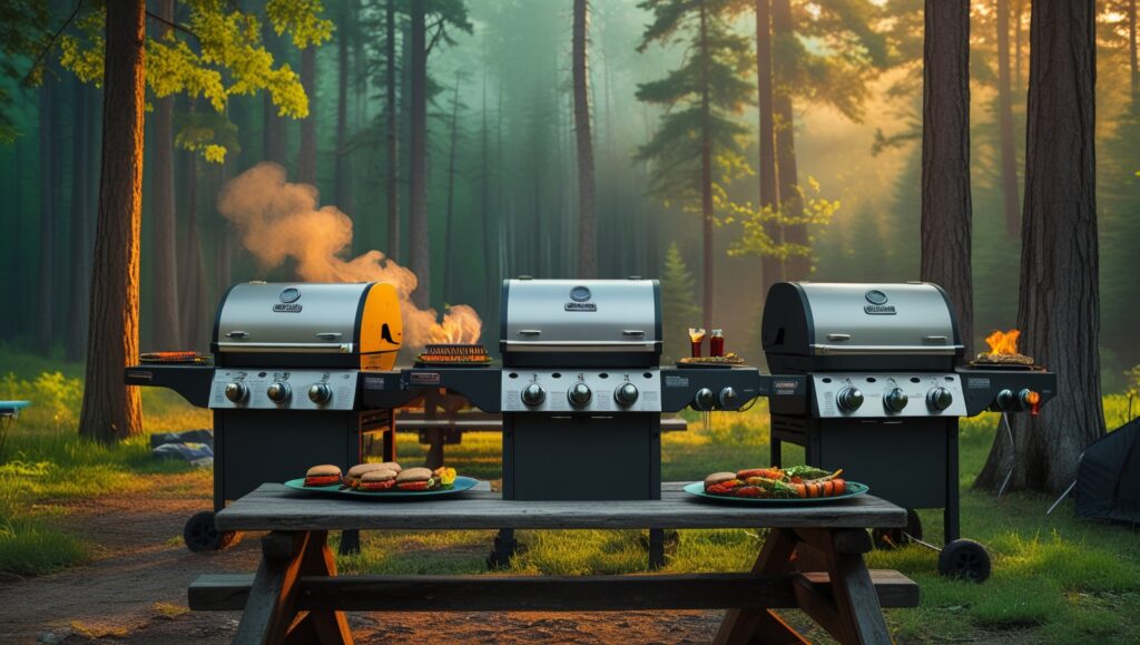 Top Propane Grills with Adjustable Heat Controls for Campsites