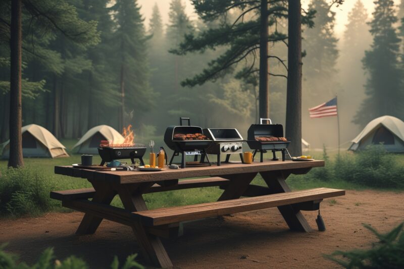 Top Propane Grills That Fold Flat for Easy Backpack Storage