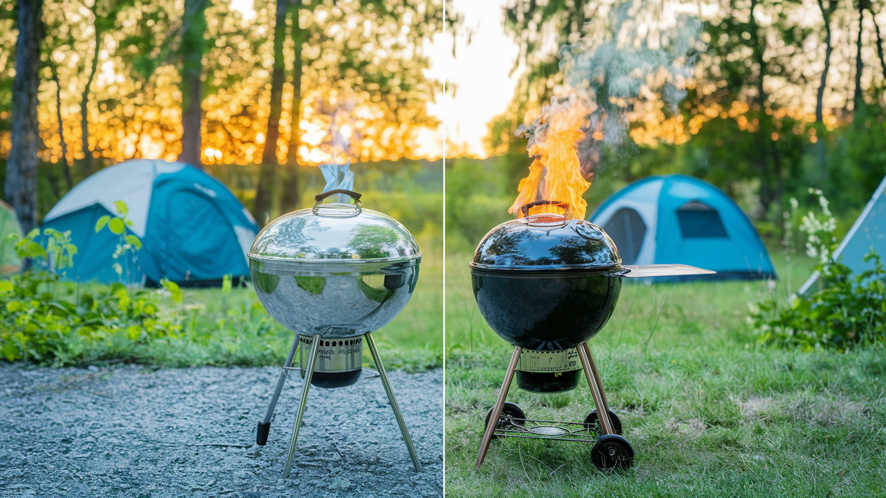 Propane Grills vs Charcoal for Camping: Which One Should You Choose?