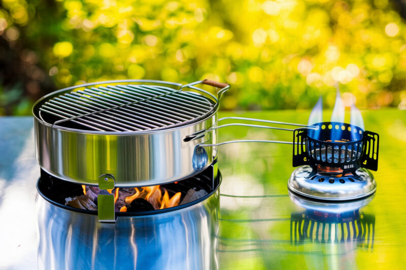 Best All-in-One Camping Grills with Propane Stove Combo