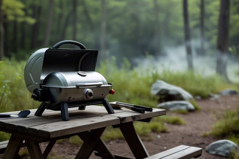Propane Grills for Solo Campers: Lightweight and Simple