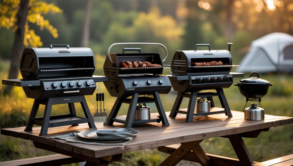 Top Camping Grills with Rotisserie Options on Amazon