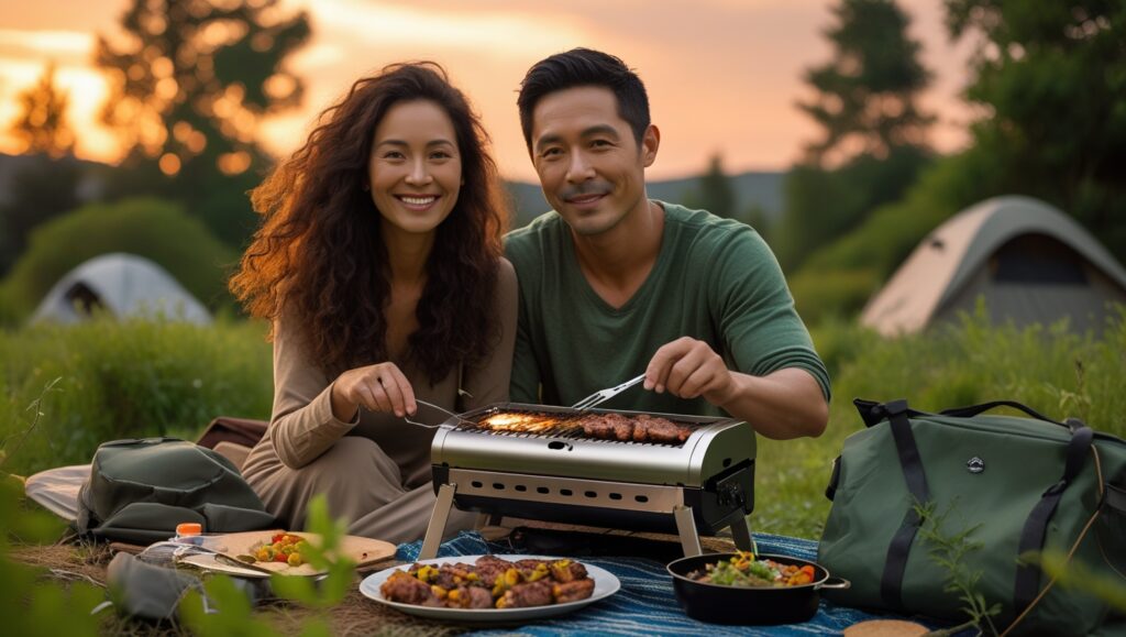 Top Propane Grills for Couples Who Camp Together