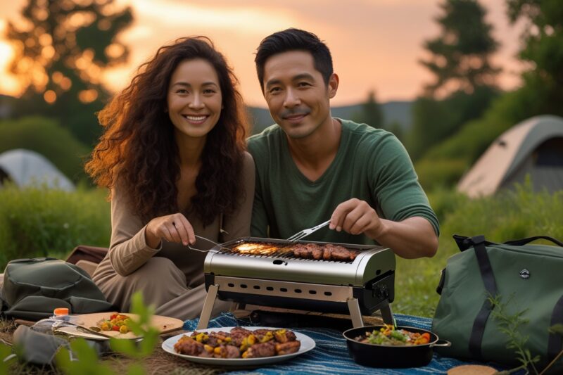 Top Propane Grills for Couples Who Camp Together