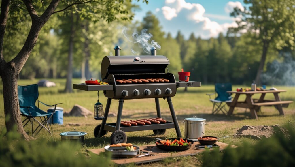 Propane Grills That Cook for 4+ People While Camping