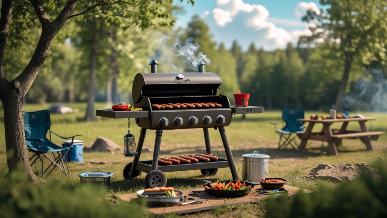 Propane Grills That Cook for 4+ People While Camping