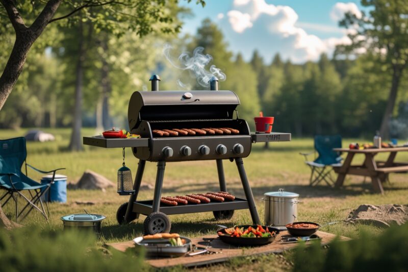 Propane Grills That Cook for 4+ People While Camping