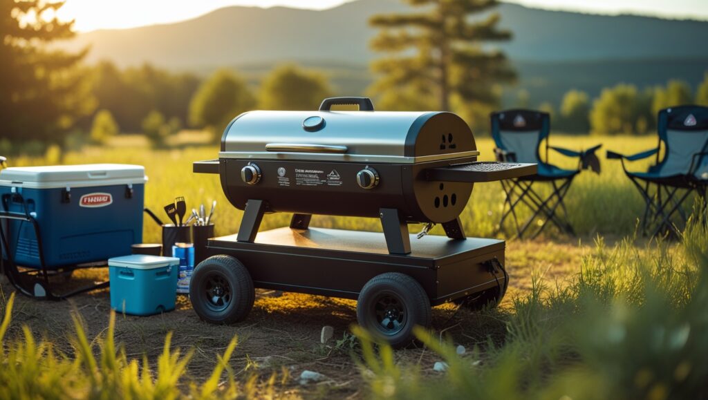 Propane Grills That Are Easy to Set Up and Tear Down for Fast Camp Moves