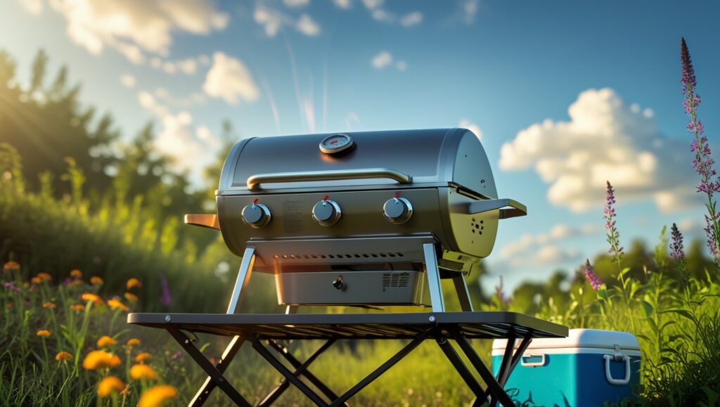 Propane Grills That Work Well with Portable Camping Tables