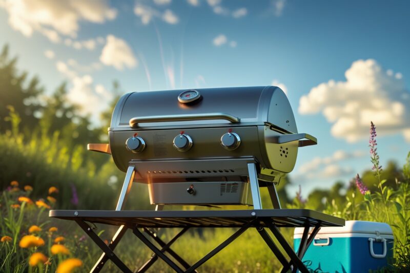 Propane Grills That Work Well with Portable Camping Tables
