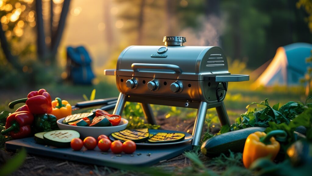 Best Propane Grills for Grilling Veggies While Camping