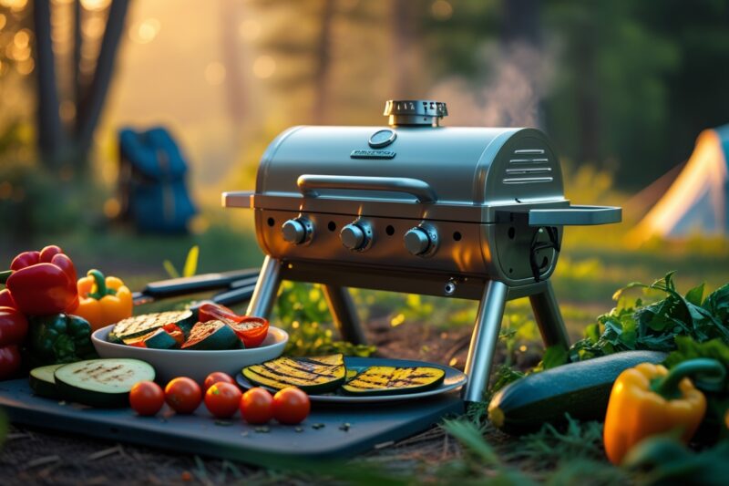 Best Propane Grills for Grilling Veggies While Camping