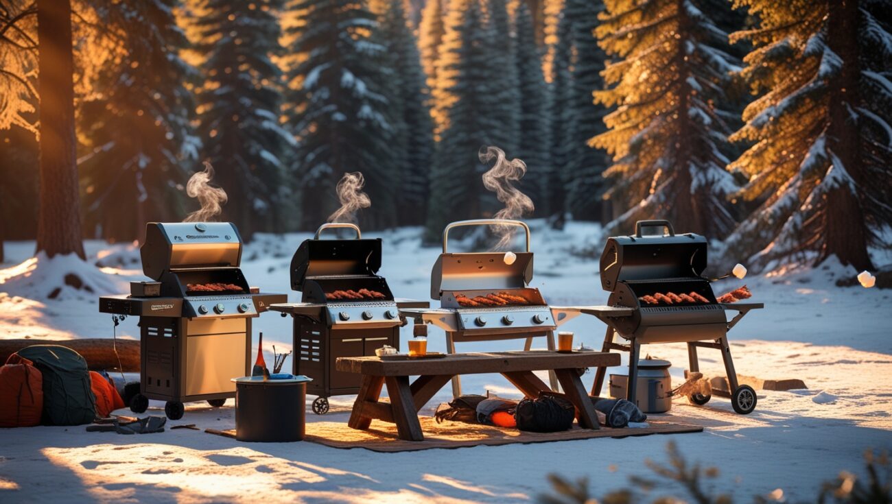 Top Propane Grills That Work in Cold-Weather Campsites
