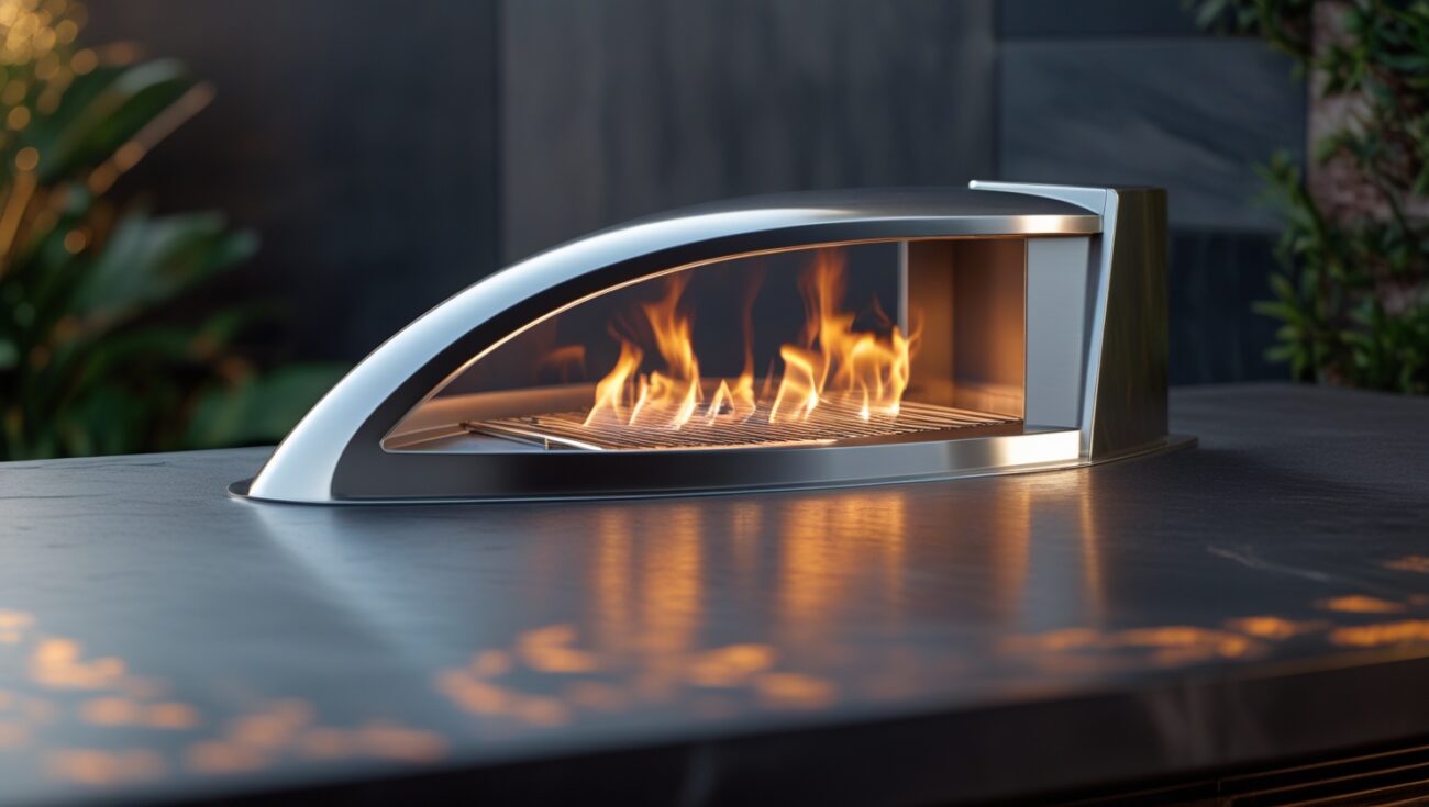Top Grills with Viewing Windows for Flame Monitoring