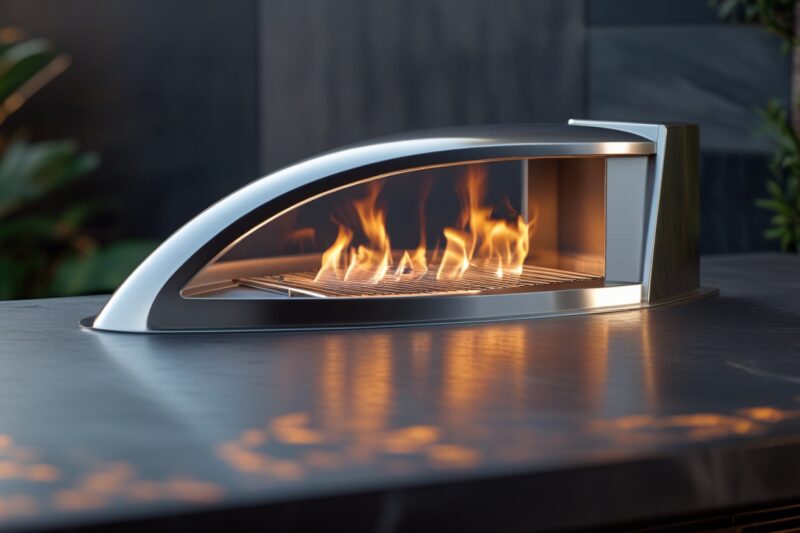 Top Grills with Viewing Windows for Flame Monitoring