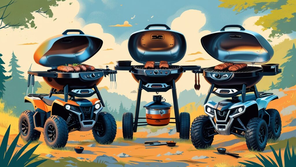Top Compact Propane Grills That Fit in Motorcycle or ATV Storage