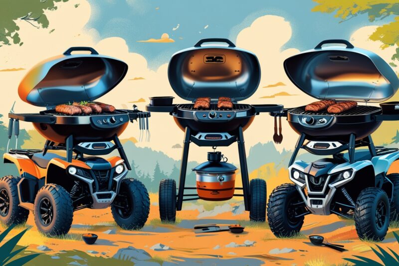 Top Compact Propane Grills That Fit in Motorcycle or ATV Storage