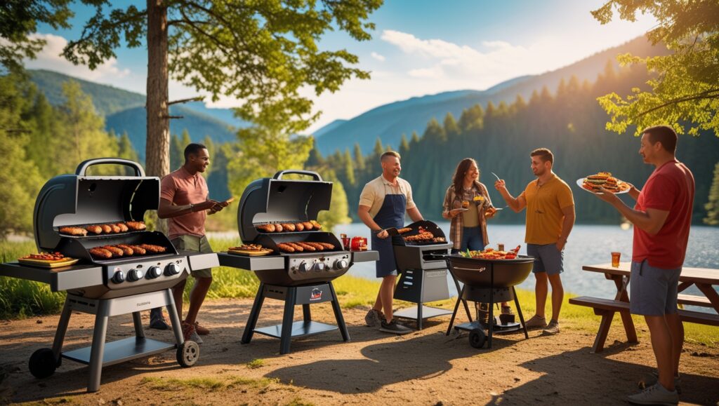 Best Propane Grills for Cooking for a Crowd at the Campsite
